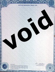 Harris County Birth Certificates